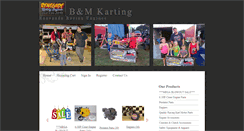 Desktop Screenshot of bmkarting.com